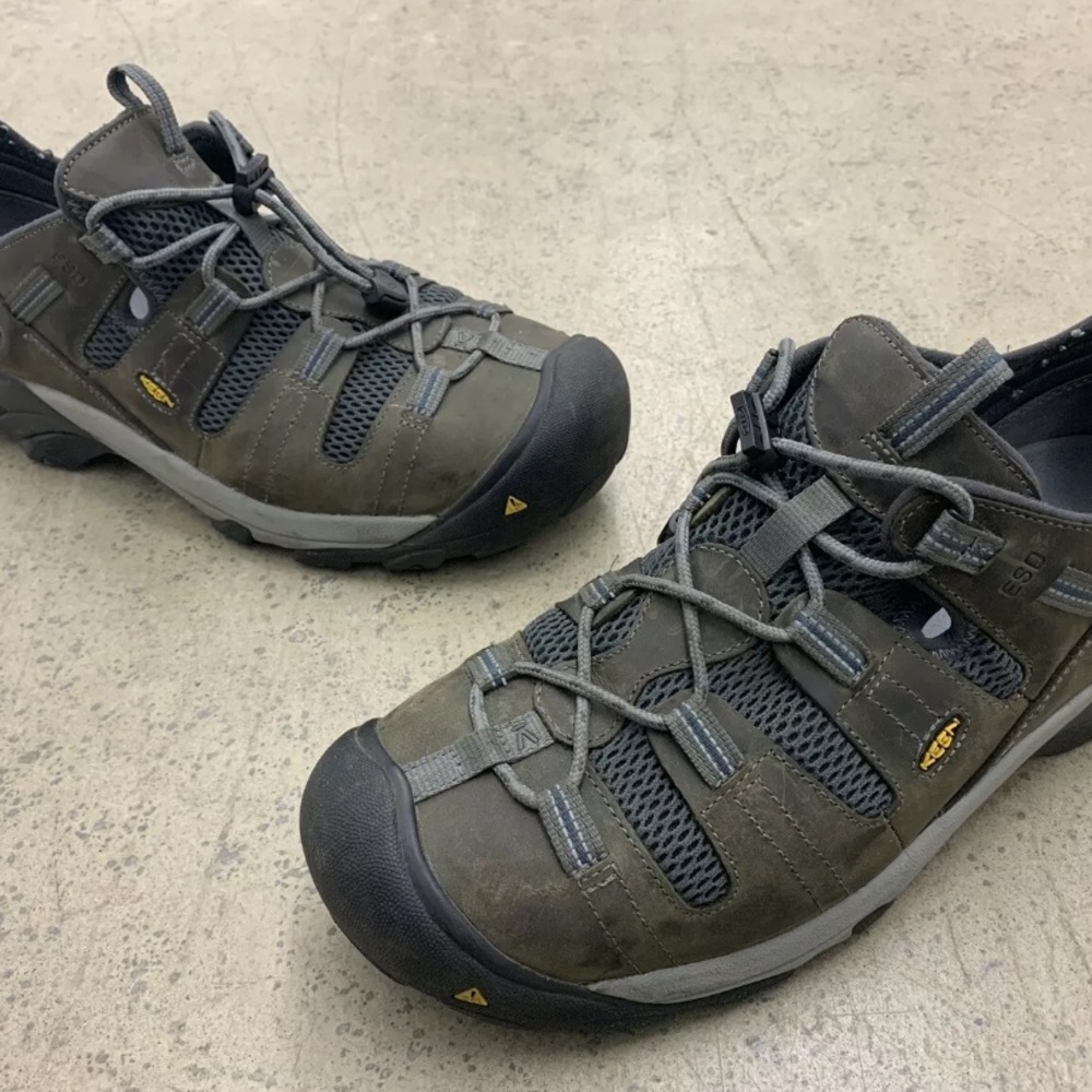 Keen Atlanta Cool ESD Steel Toe Shoe Gargoyle